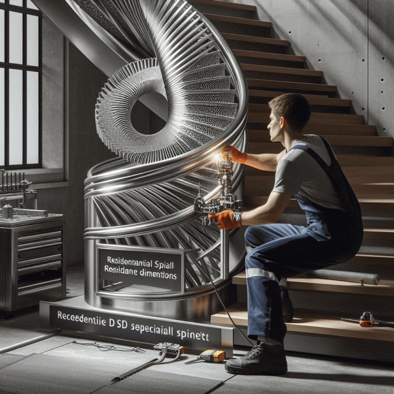 Corrimão para escadas residenciais