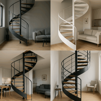 o que é uma escada caracol