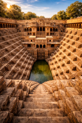 Chand Baori: uma das escadarias mais impressionantes do mundo.
